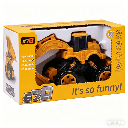 9031-Inertia Excavator Toy for Kids