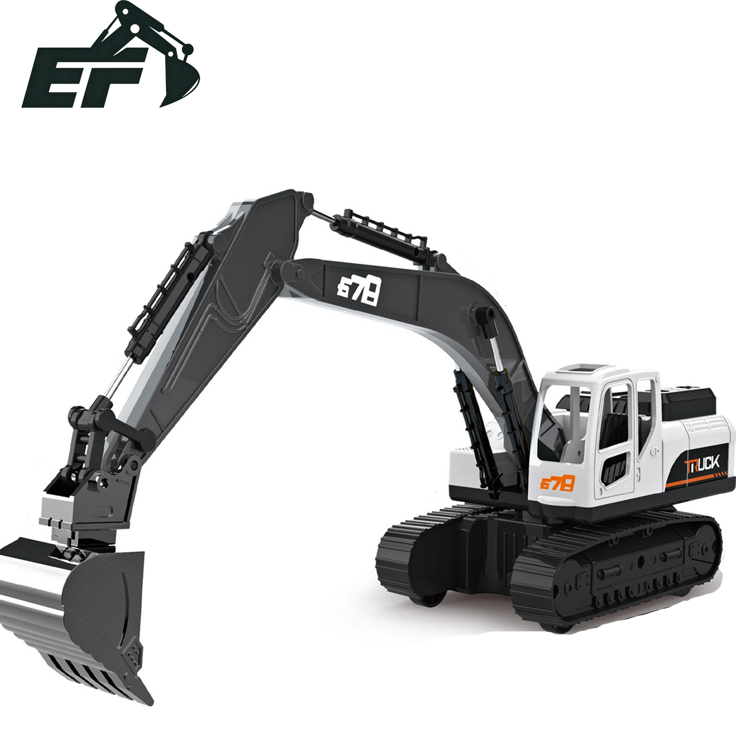9010AE-Inertial Alloy Excavator Toy Truck