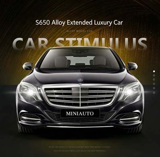 1:32 Luxury Extended Limousine Alloy Car Model