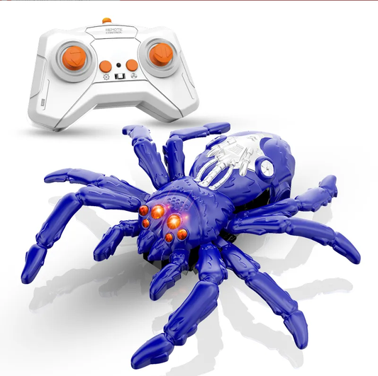 Remote Control Wall-Climbing Spider Toy with LED Eyes