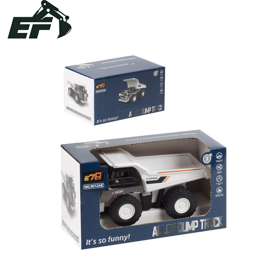 9012AE-Alloy Inertial Dump Truck Toy