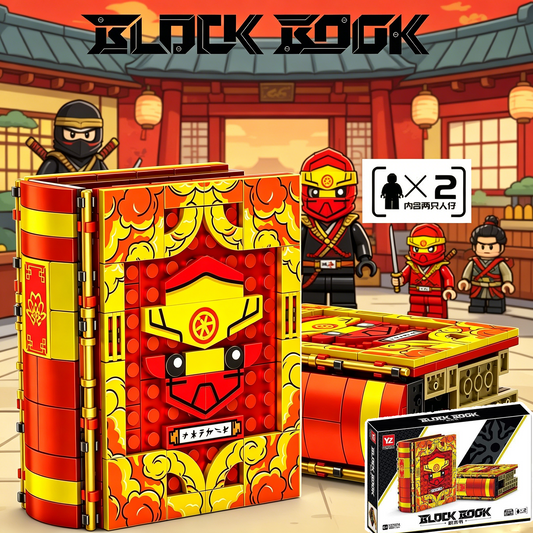 Ninja Block Book Building Set