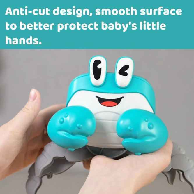 Electric Escaping Crawling Crab Toy