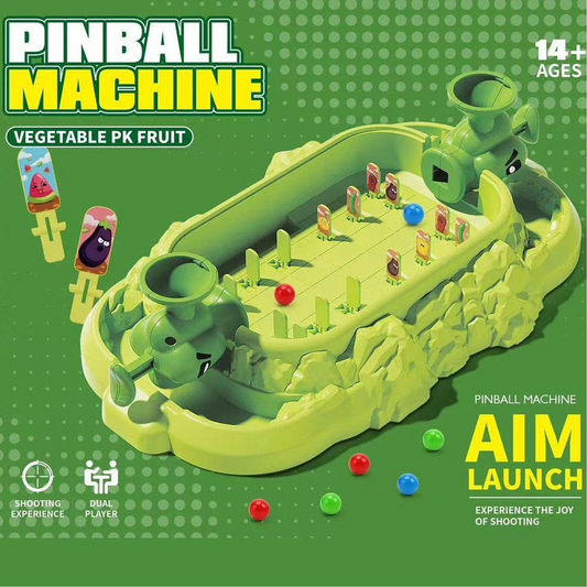 2-Player Marble Shooting Board Game
