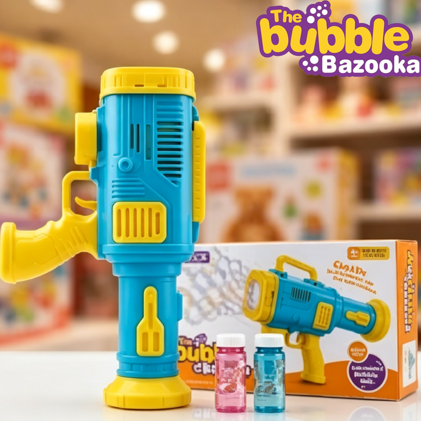Bubble Bazooka Automatic Bubble Gun for Kids