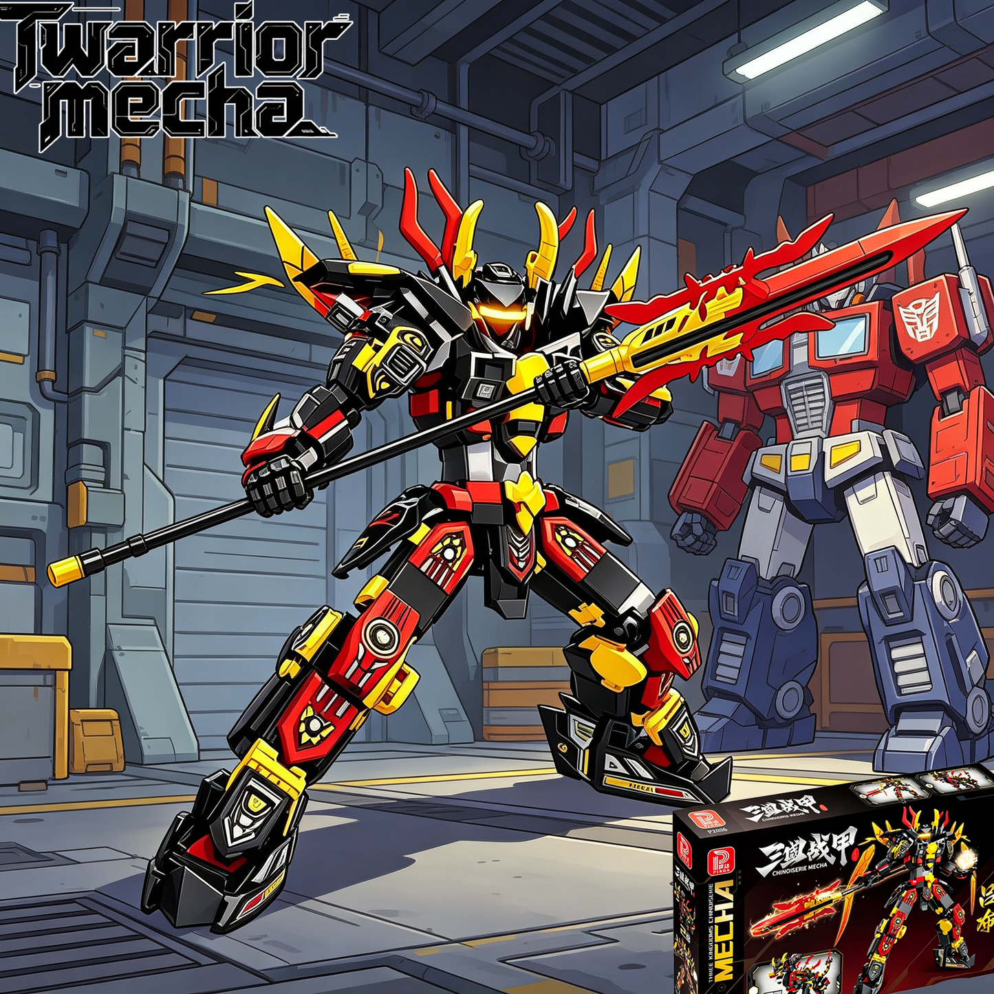 2-in-1 Transformable Mecha & Beast Building Blocks, STEM Educational Toy