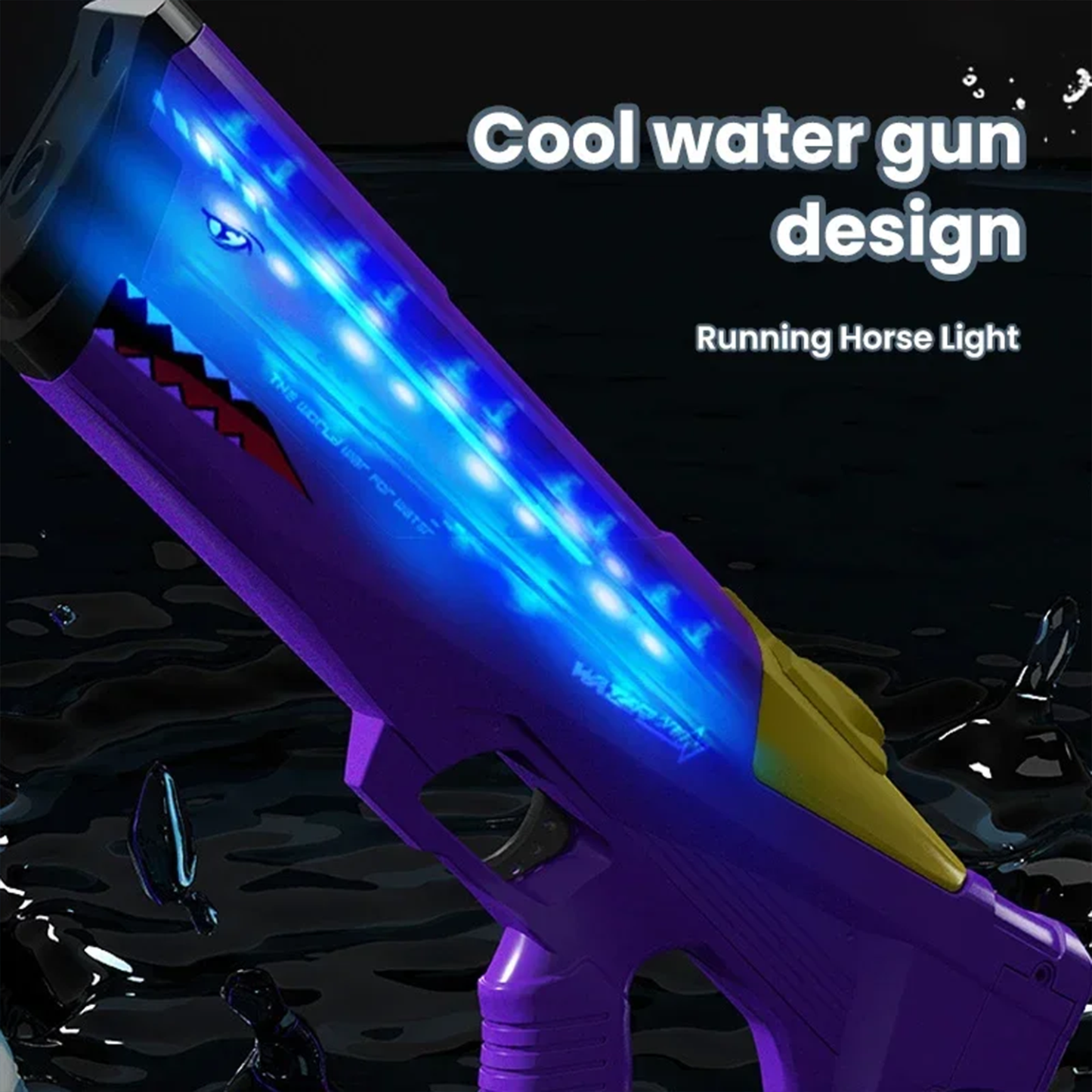 Shark LED Electric Water Gun Toy