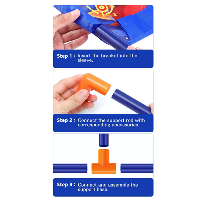 Foam Ball Air-Powered Shooting Game with Target Stand
