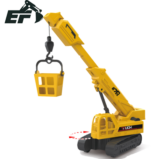 9016E-Inertial Lift Bucket Crane Toy Truck