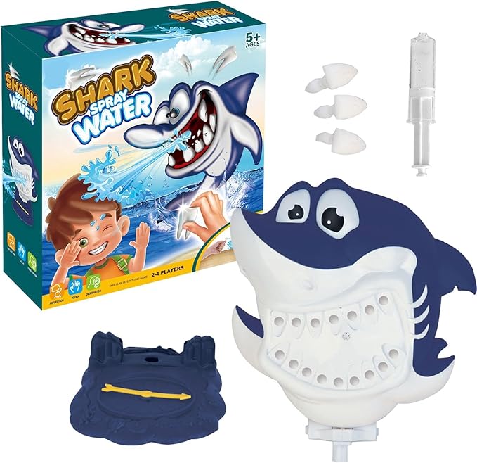 Shark Spray Water Prank Game for Kids & Family