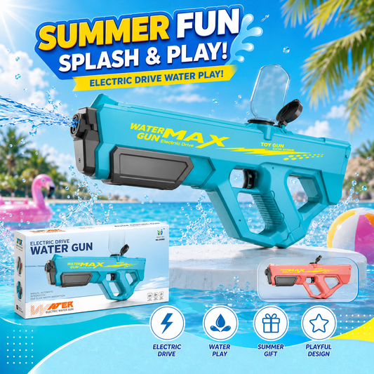 Electric Water Gun with Automatic Continuous Spray