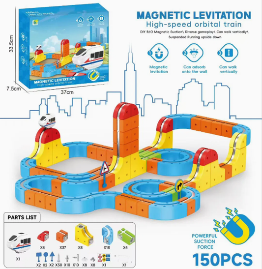 Magnetic Levitation Train Track Building Set