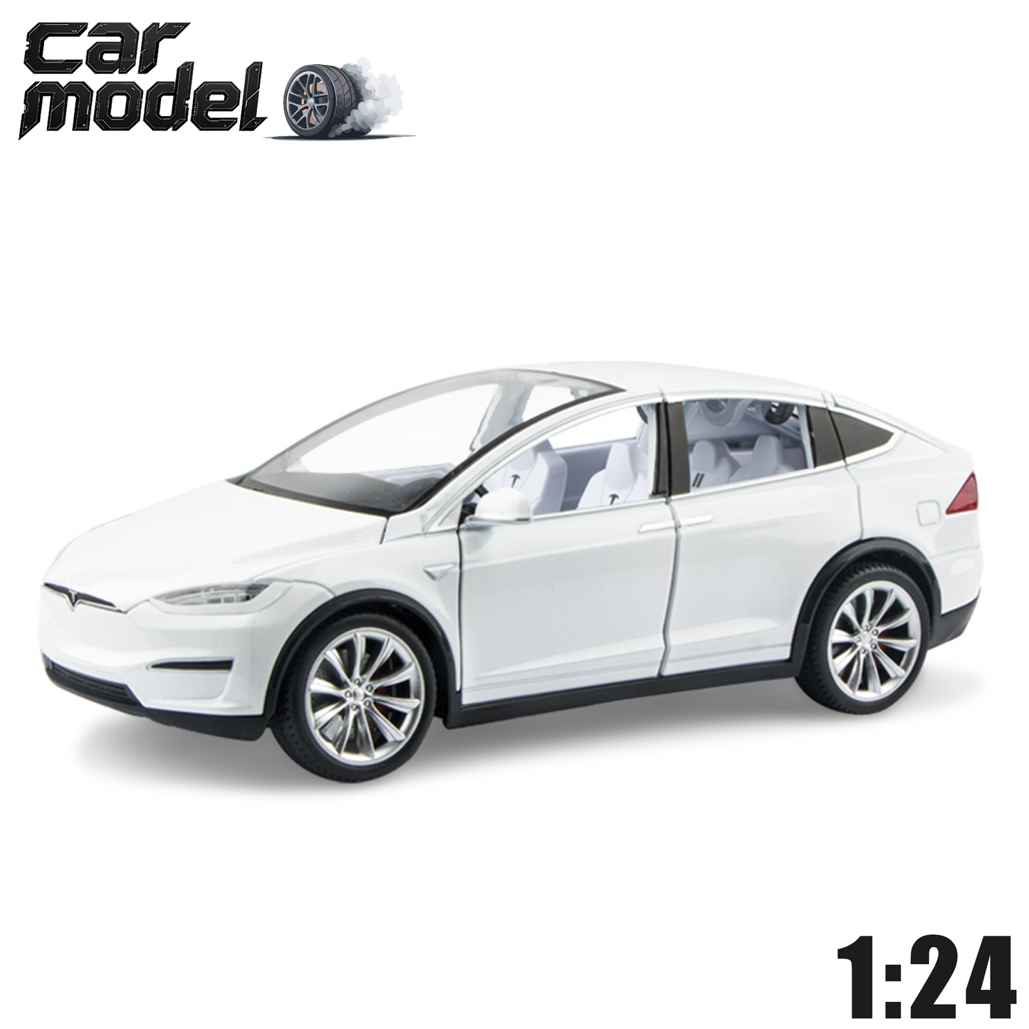 1:24 Alloy SUV Car Model with Light & Sound