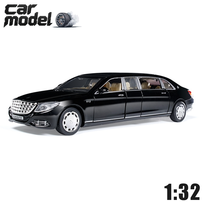 1:32 Luxury Extended Limousine Alloy Car Model