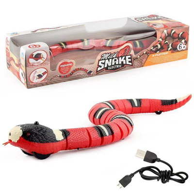Infrared Induction Electric Milk Snake Cat Toy
