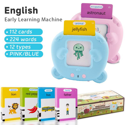 English Flash Card Early Learning Machine