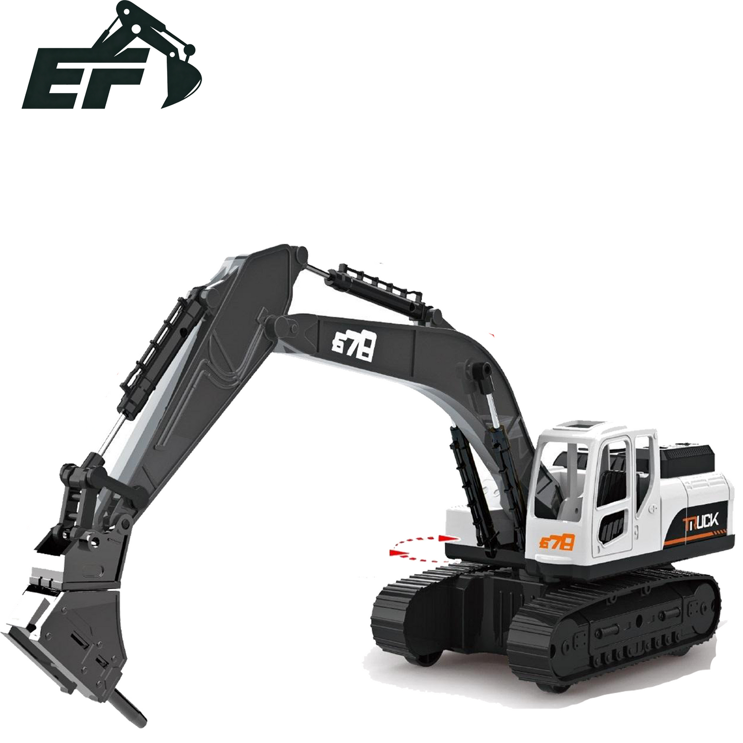 9013AE-Inertial Breaker Excavator Toy Truck