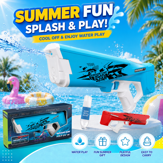 Motor Driven Electric Water Gun with High-Capacity Tank