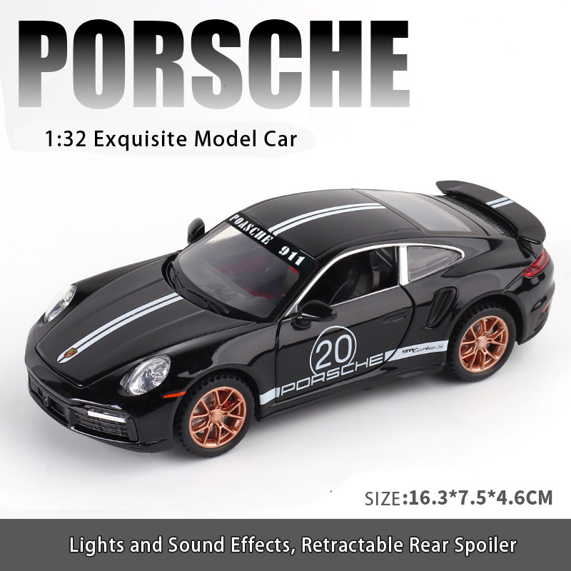 1:32 Die-Cast Sports Car Model with Display Base