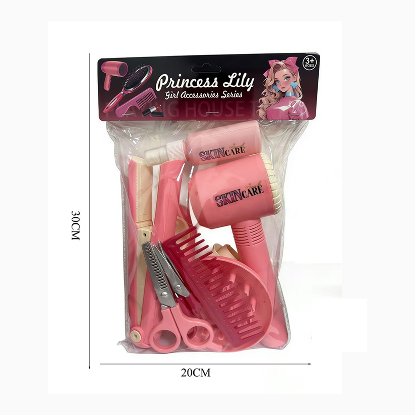 Princess Lily Pretend Hair Styling Playset