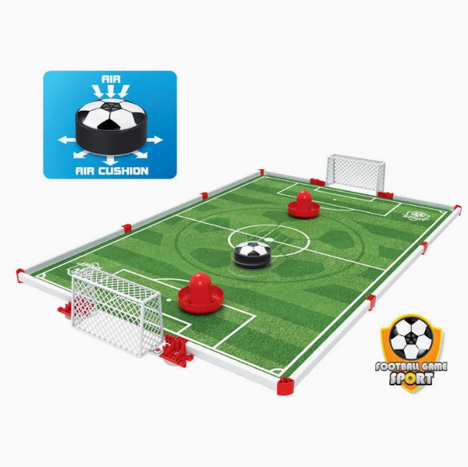 Hover Soccer Air Hockey Tabletop Game Set
