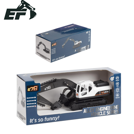 9015AE-Inertial Grapple Excavator Toy Truck