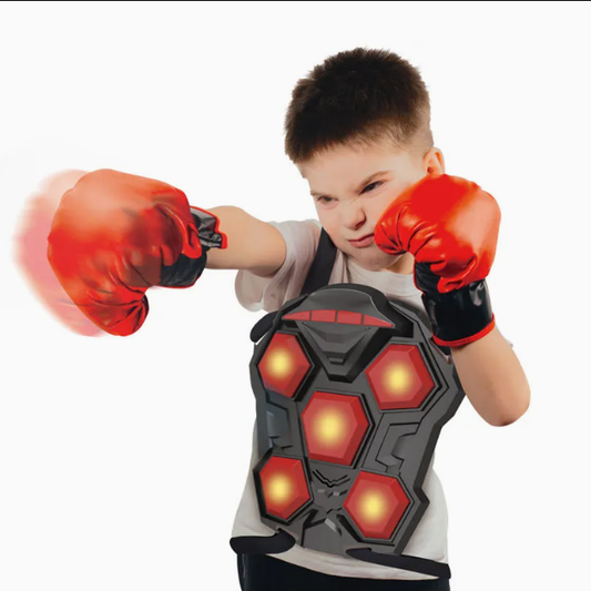 Electronic Interactive Boxing Target Vest with Light & Sound