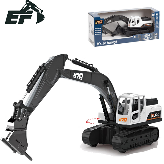 9013AE-Inertial Breaker Excavator Toy Truck