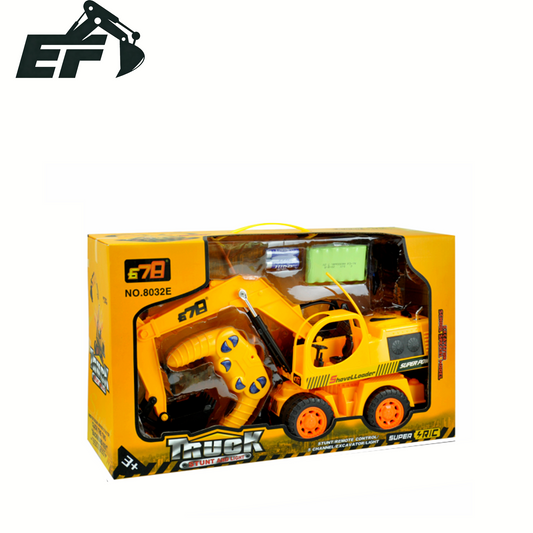 8032E-Remote Control Wheel Excavator Toy