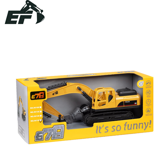 9015E-Inertial Grapple Excavator Toy Truck