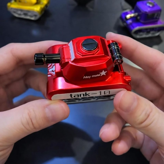 Alloy Pull-Back Tank Toy, Firing Bullet Shooting Tank for Kids