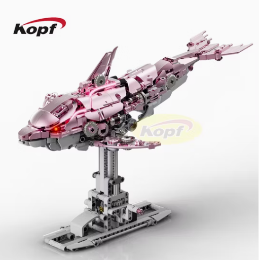 Mechanical Dolphin Building Blocks Set