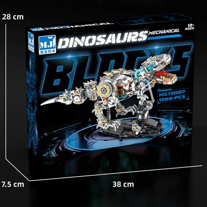 Mechanical Tyrannosaurus Rex Building Blocks Set