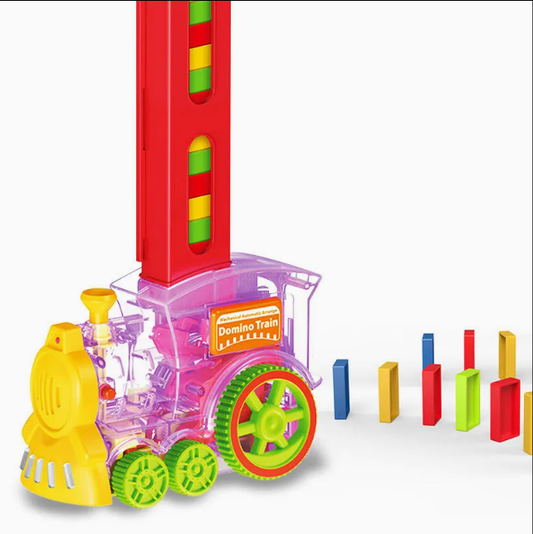 Automatic Domino Train Toy Set