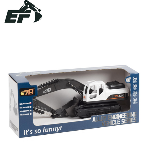 9010AE-Inertial Alloy Excavator Toy Truck
