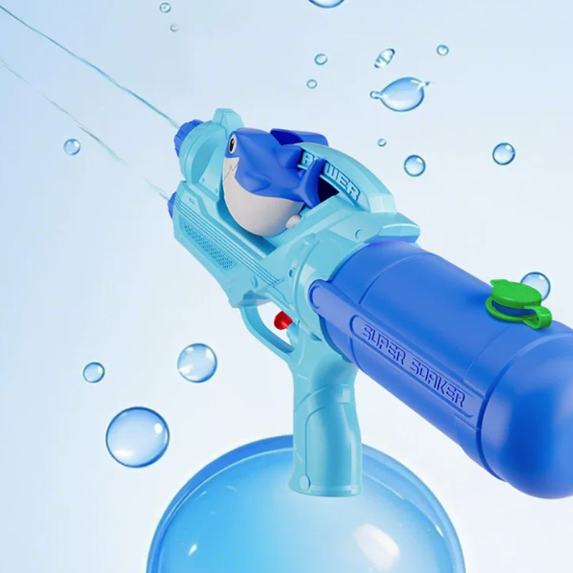 Cute Animal Dual-Nozzle Water Gun Toy for Kids