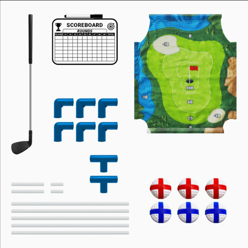 Kids Sticky Ball Golf Game Set for Indoor & Outdoor