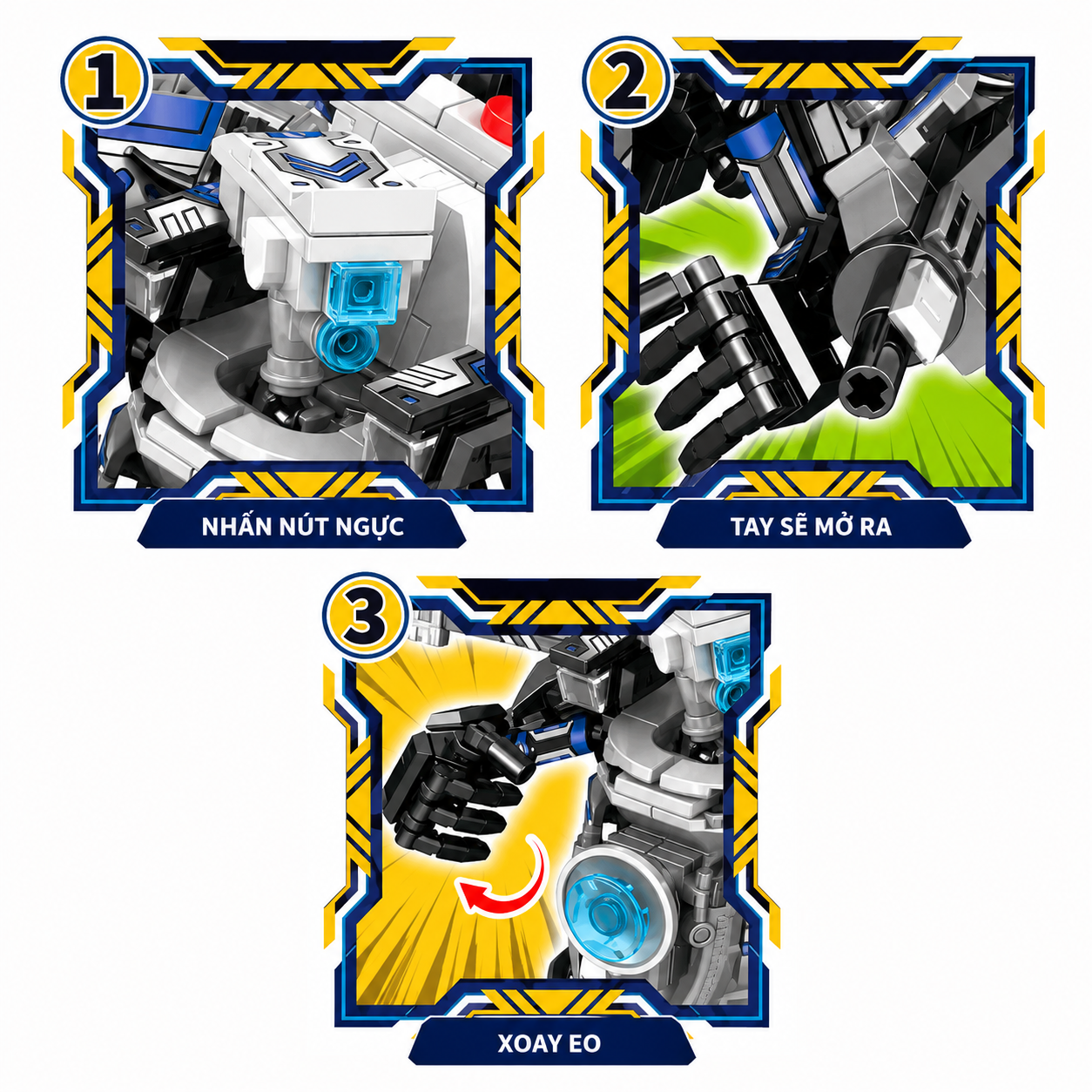 Skibidi Toilet Titan Camera Man Jetpack Building Blocks