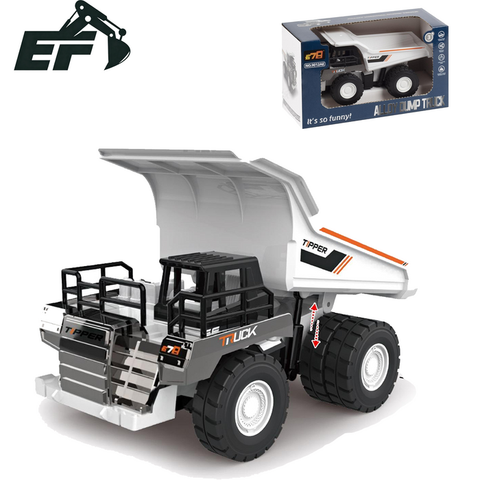 9012AE-Alloy Inertial Dump Truck Toy