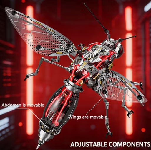 Mechanical Mosquito Building Blocks Set