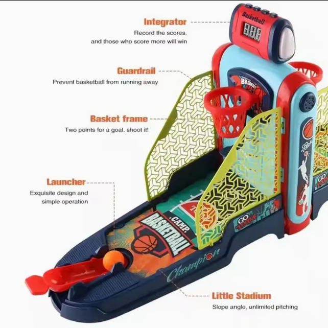 Electronic Tabletop Basketball Shooting Game for Kids
