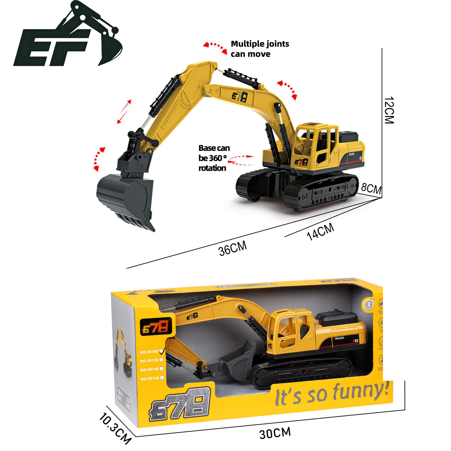 9010E-Inertial Alloy Excavator