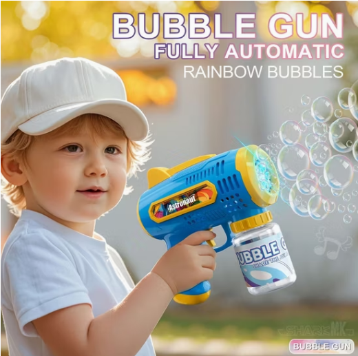 Automatic Astronaut Bubble Gun Toy
