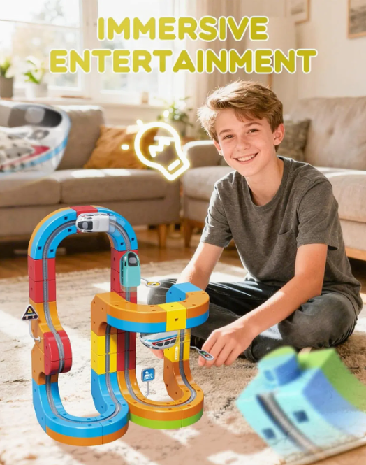 Magnetic Levitation Train Track Building Set