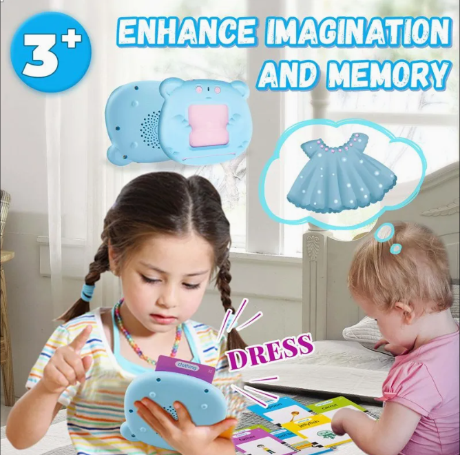 English Flash Card Early Learning Machine