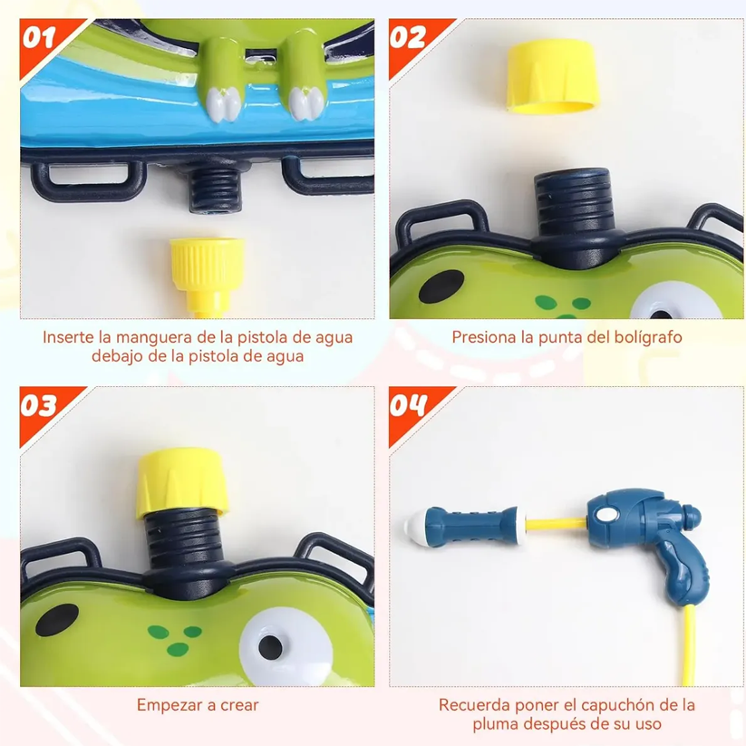 Cute Animal Backpack Water Gun for Kids