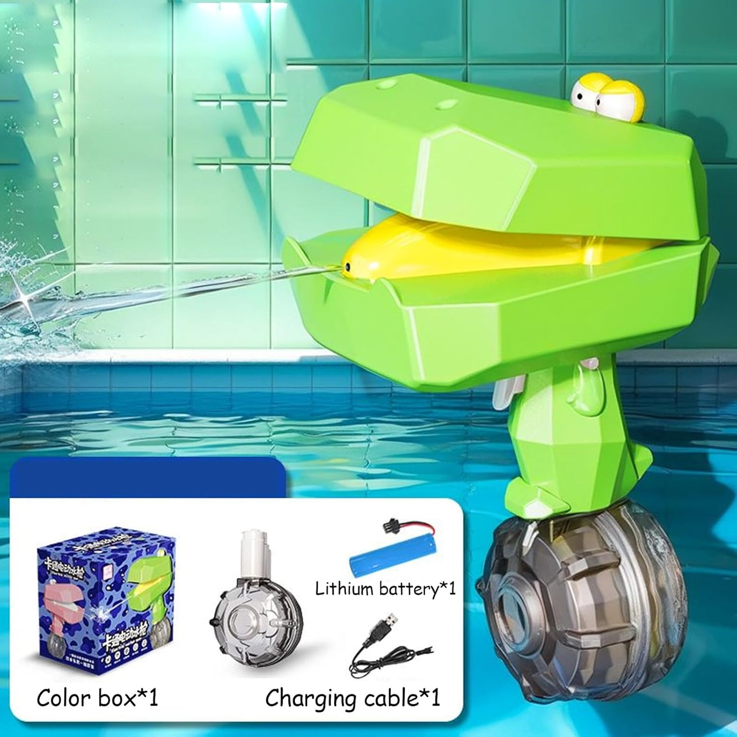 Cute Crocodile Water Gun for Kids