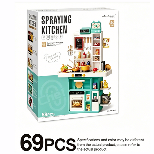 Kids Spraying Kitchen Playset with Lights & Sound