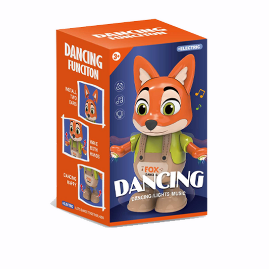Dancing Fox Toy with Lights & Music