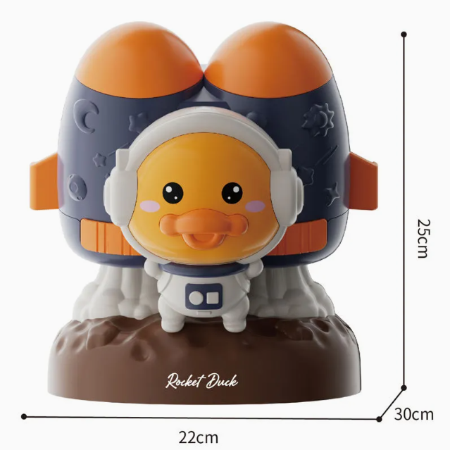 Space Duck Flying Disc Launcher Outdoor Game